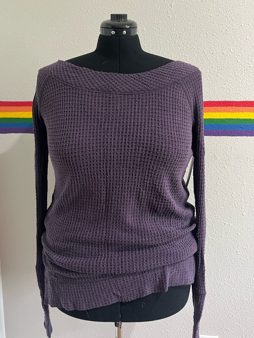 We the free purple Knit Top